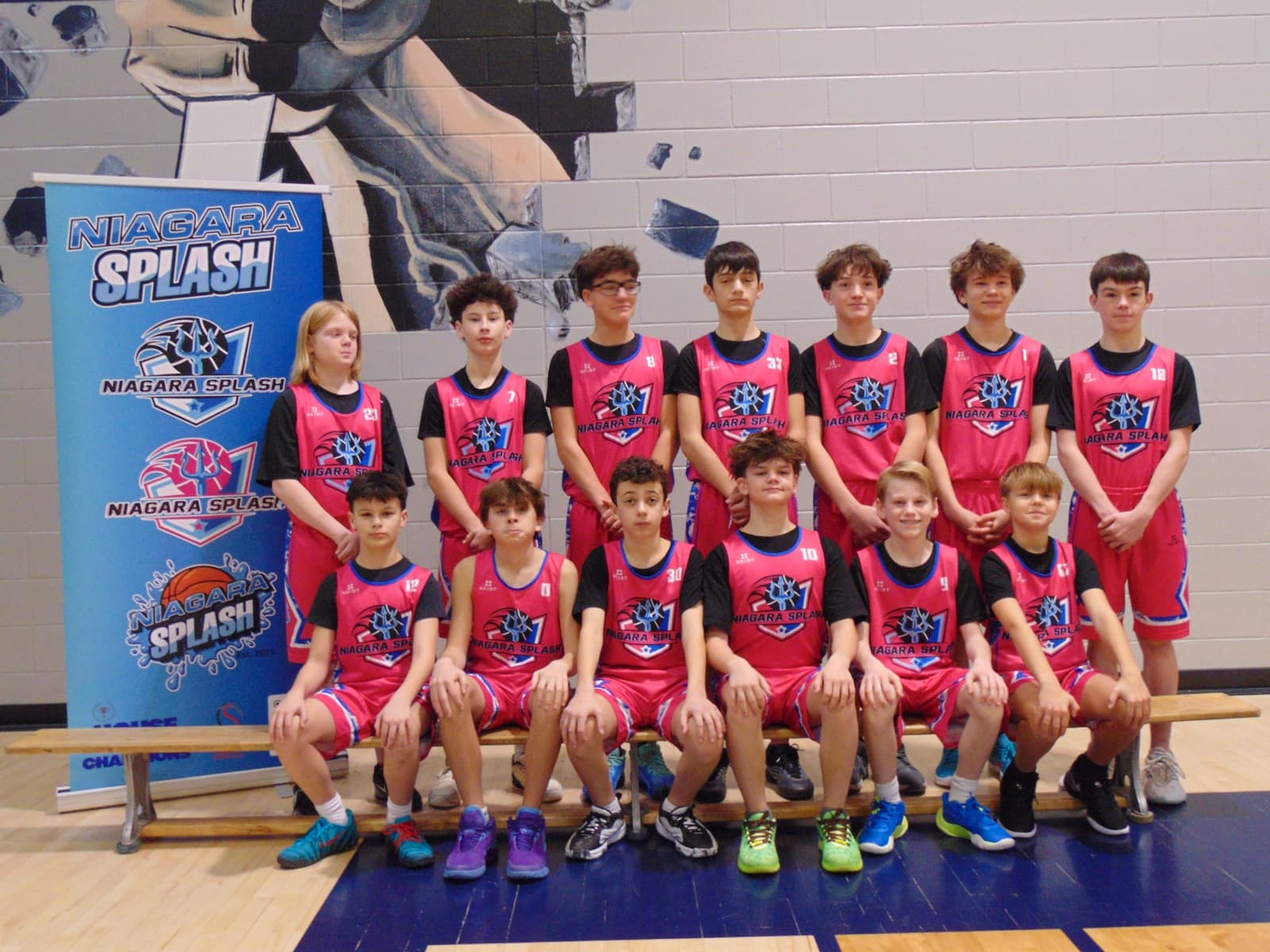 Niagara Splash U14 boys rep team